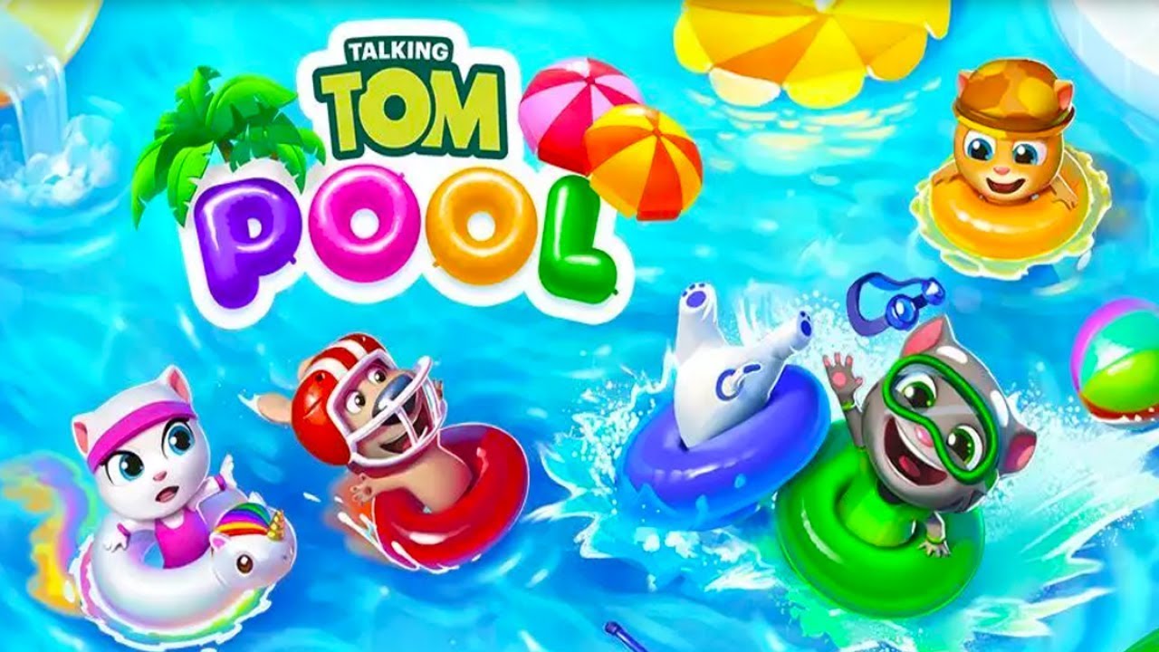 Talking tom pool videos
